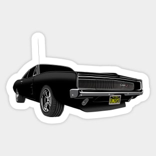 1969 Dodge Charger Sticker